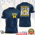 Michigan Wolverines 2026 NCAA Men's Basketball National Champions T Shirt - Limotees LLC