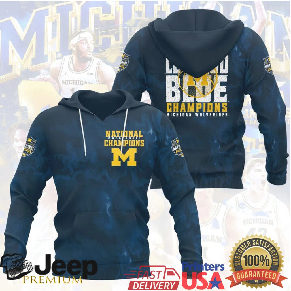 Michigan Wolverines 2026 NCAA Men's Basketball National Champions T Shirt - Limotees LLC