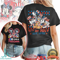 Mickey & Friends Disney 4th of July Est 1776 250 Years of Freedom T Shirt - Limotees LLC