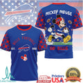 Mickey Mouse Buffalo Bills Football Est 1960 Running Graphic Shirt - Limotees LLC