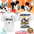 Mickey Mouse California Golden Bears Basketball “Ears Up Game On” T Shirt - Limotees LLC