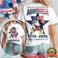 Mickey Mouse Dallas Cowboys USA 250th Anniversary 1776 2026 T Shirt - Limotees LLC