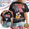 Mickey Mouse Denver Broncos 250 Years Of Freedom Patriotic USA T Shirt - Limotees LLC