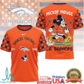 Mickey Mouse Denver Broncos Football Est 1960 Custom Jersey T Shirt - Limotees LLC