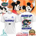 Mickey Mouse Florida Gators Basketball “Ears Up Game On” T Shirt - Limotees LLC