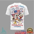 Mickey Mouse & Friends Disney Collection 250th Anniversary 1776 2026 T Shirt - Limotees LLC