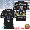 Mickey Mouse Indianapolis Colts Football Est 1953 Graphic T Shirt - Limotees LLC