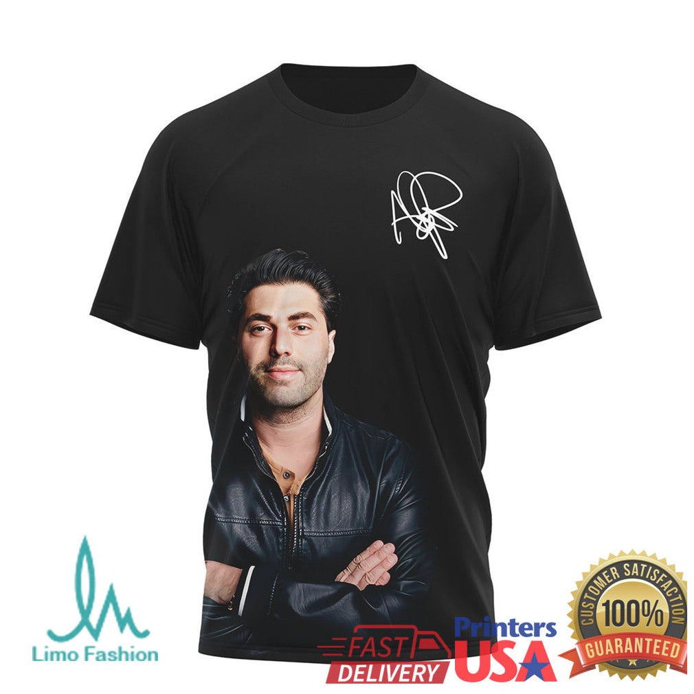 Miguel CAOS Tour Graphic T Shirt and Black t shirt - Limotees LLC