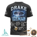 Minnesota Vikings Drake Iceman OVO Hip Hop Sports Jersey - Limotees LLC