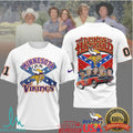 Minnesota Vikings Dukes of Hazzard General Lee Mashup T Shirt - Limotees LLC