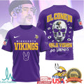 Minnesota Vikings El Conejo Bad Bunny Malo Vision NFL T Shirt - Limotees LLC