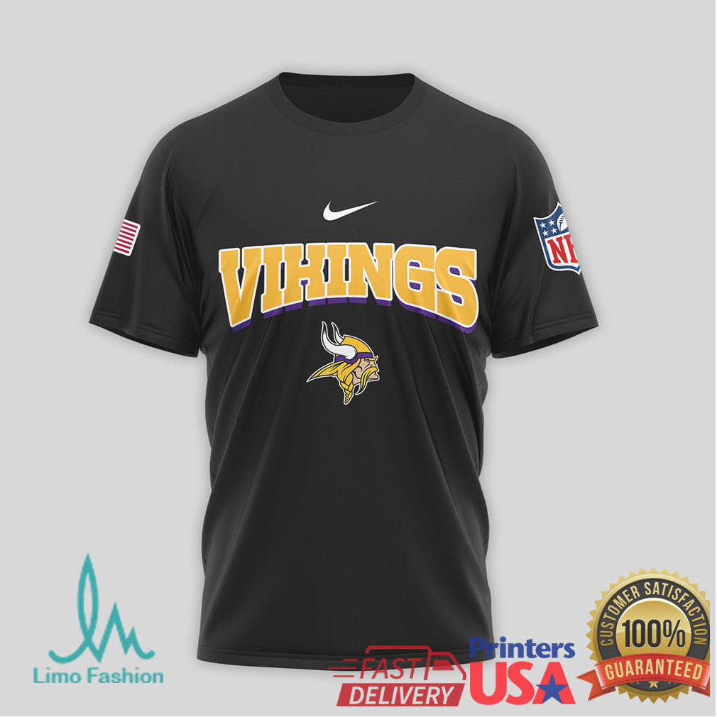 Minnesota Vikings Official NFL Happy New Year 2026 3D Shirt - Limotees LLC