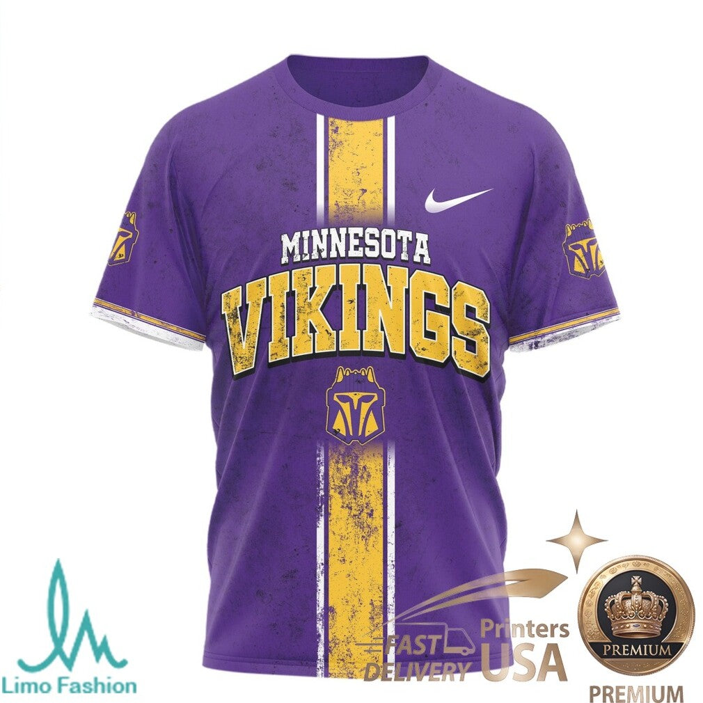 Minnesota Vikings Star Wars The Mandalorian This Is The Way T Shirt - Limotees LLC