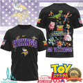 Minnesota Vikings Toy Story Meets Football Fan T Shirt - Limotees LLC