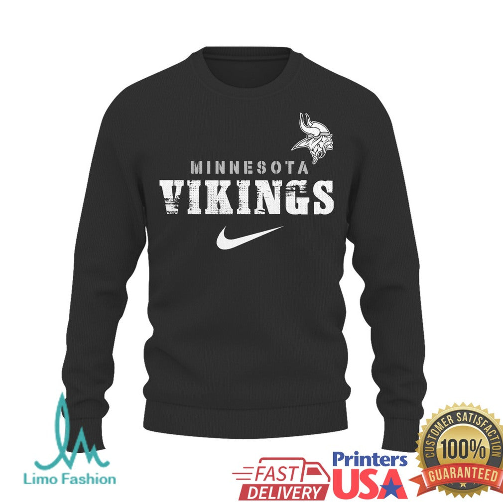 Minnesota Vikings Trucker Appreciation T Shirt American Flag Truck Driver Gift - Limotees LLC