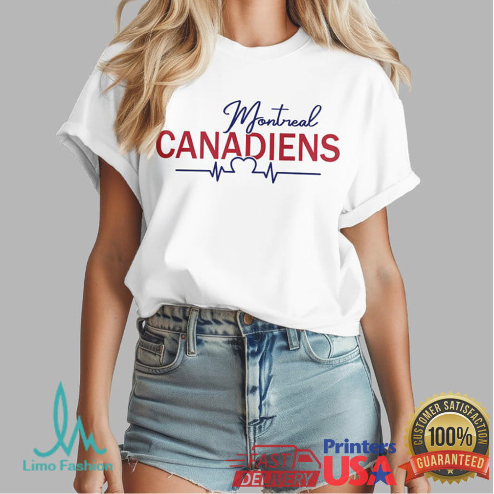 Montreal Canadiens Nurse T Shirt Just A Nurse Who Loves Canadiens Hockey