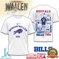 Morgan Wallen Buffalo Bills 2025 Concert T Shirt Bills Mafia Country Tour T Shirt - Limotees LLC