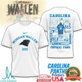 Morgan Wallen Carolina Panthers 2025 Tour T Shirt North Carolina Concert Merch - Limotees LLC
