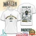 Morgan Wallen Green Bay Packers 2025 Tour T Shirt Cheesehead Country Fan T Shirt
