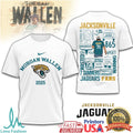 Morgan Wallen Jacksonville Jaguars 2025 Concert Tour Fan T Shirt - Limotees LLC