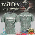 Morgan Wallen Still The Problem Tour 2026 Camo Leaves T Shirt - Limotees LLC