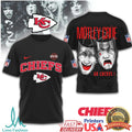 Mötley Crüe x Kansas City Chiefs NFL Drama Masks Black T Shirt