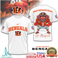 Muppets Animal Cincinnati Bengals Drum Bengals Drum NFL T Shirt - Limotees LLC