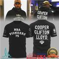 NBA Pioneers 75 Cooper Clifton Lloyd New York Knicks History Tribute T Shirt - Limotees LLC