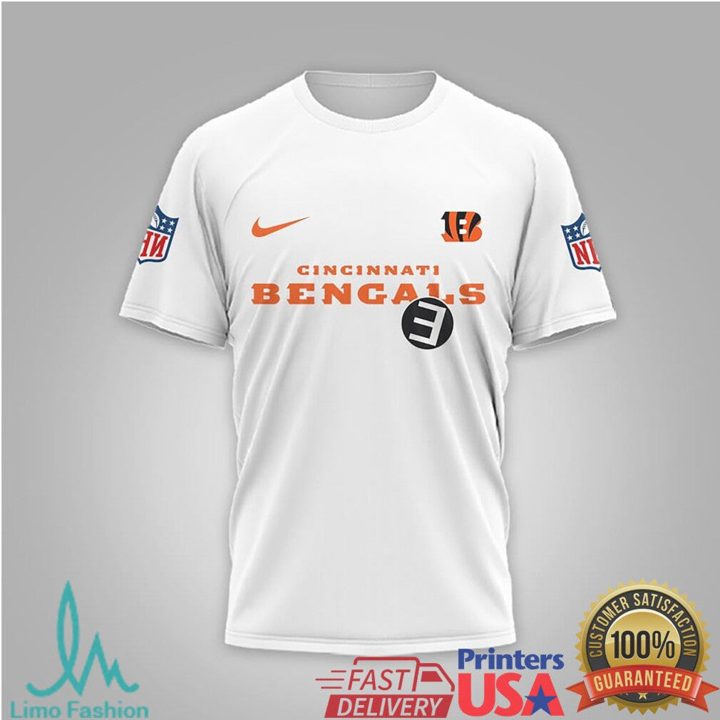 NFL Cincinnati Bengals x Eminem Slim Shady Logo Mashup T Shirt - Limotees LLC