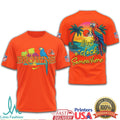 NFL Cleveland Browns Margaritaville Tropical Parrot T Shirt It's 5 O'Clock Somewhere - Limotees LLC