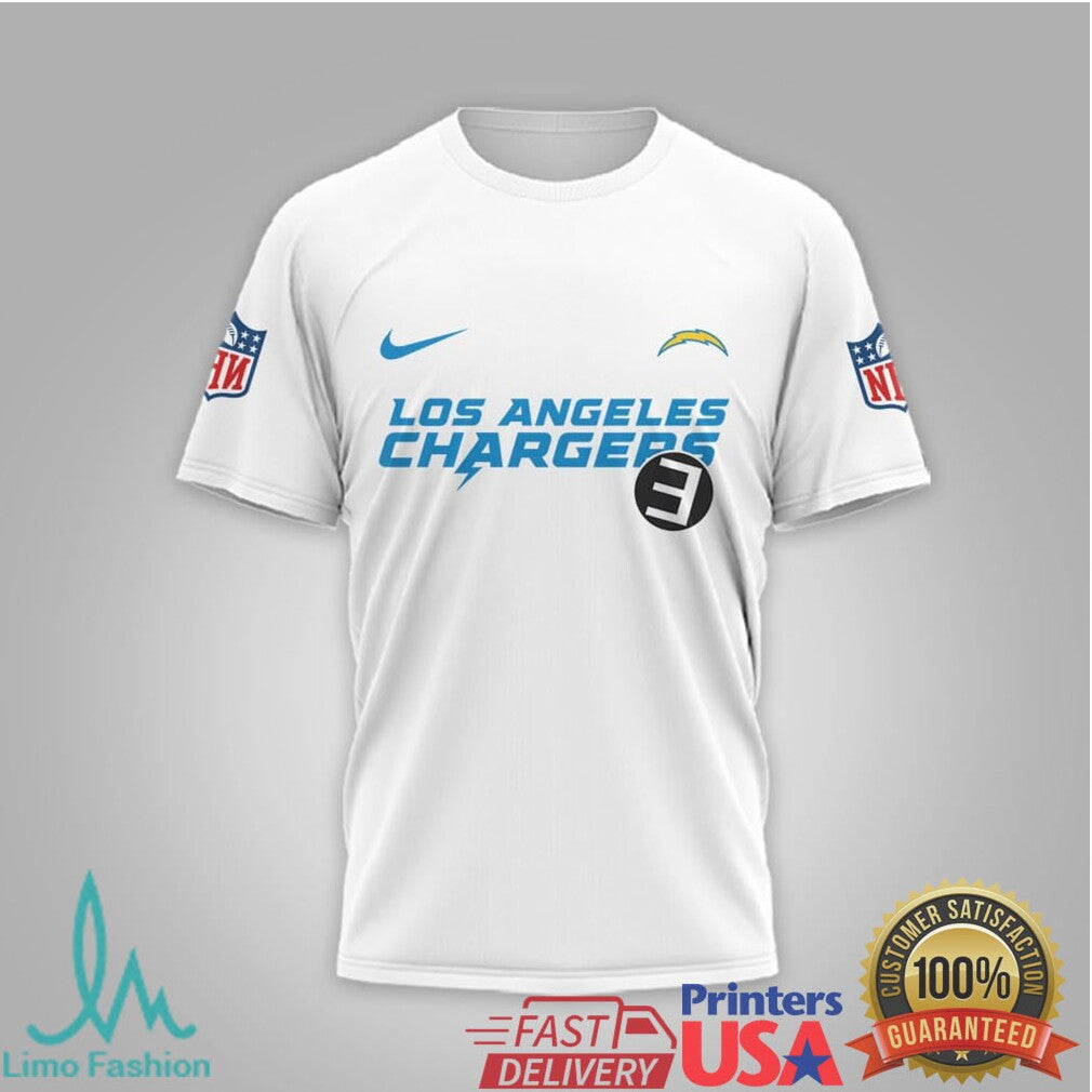 NFL Los Angeles Chargers x Eminem Real Slim Shady Tribute T Shirt - Limotees LLC