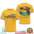 NFL Washington Commanders Margaritaville Tropical Parrot T Shirt It's 5 O'Clock Somewhere - Limotees LLC