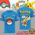 Los Angeles Chargers Official NFL I Choose You Pikachu 3D Shirt - Limotees LLC