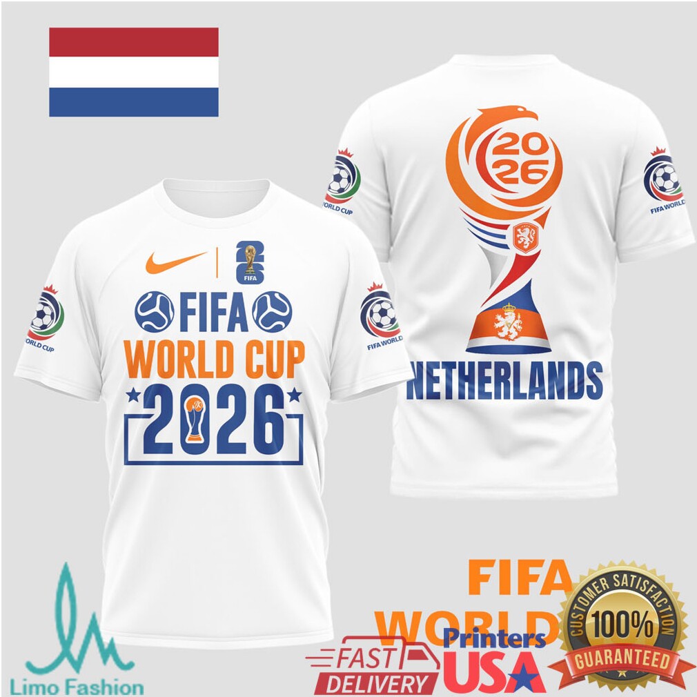Netherlands FIFA World Cup 2026 Orange Fan T Shirt Dutch Football Supporters T Shirt - Limotees LLC