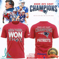 New England Patriots 2025 AFC East Champions “Won That” Commemorative Shirt - Limotees LLC