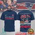 New England Patriots 2026 AFC Championship Champions Trophy T Shirt - Limotees LLC