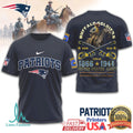 New England Patriots Buffalo Soldiers US Army 1866 1944 Tribute T Shirt - Limotees LLC