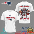 New England Patriots Go Pats Superhero Mascot T Shirt - Limotees LLC
