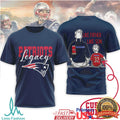 New England Patriots Legacy Custom Shirt Like Father Like Daughter and Son - Limotees LLC