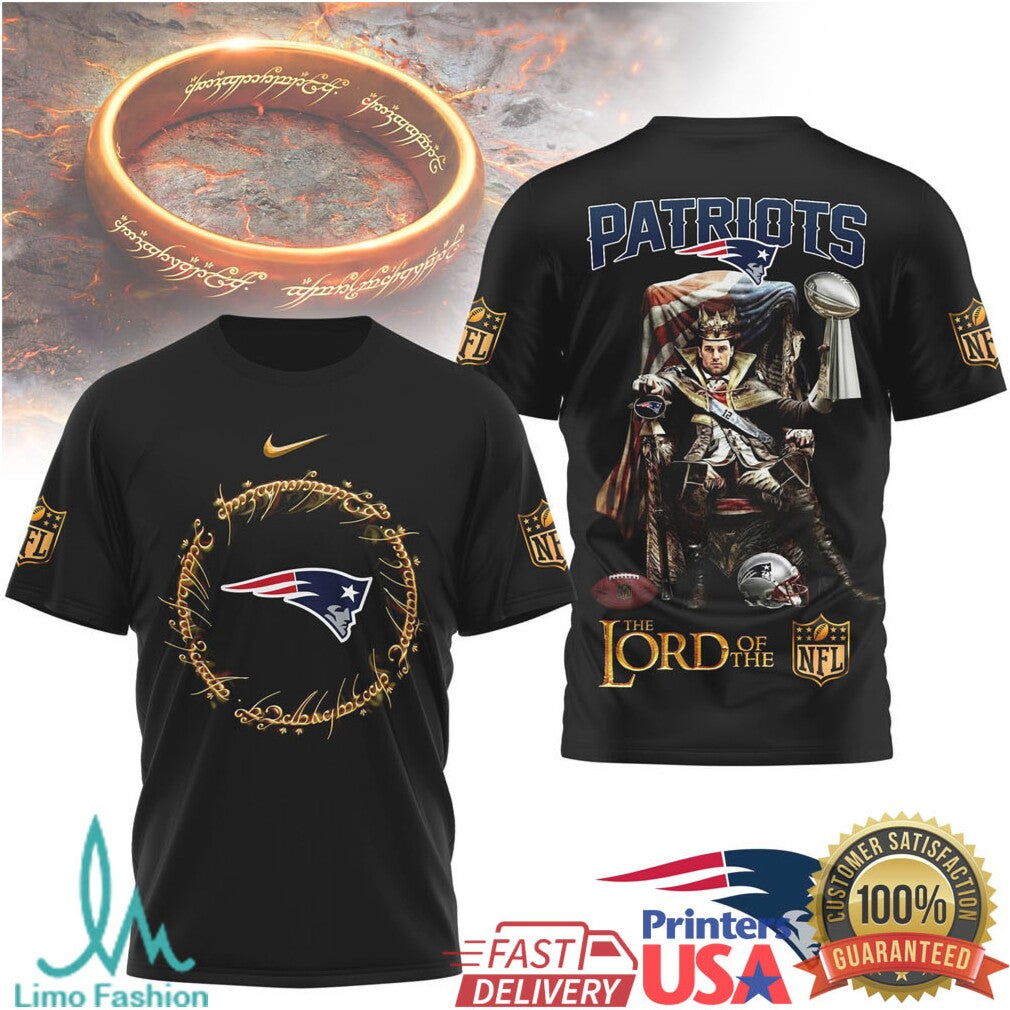 New England Patriots Lord Of The Nfl Fantasy T Shirt - Limotees LLC