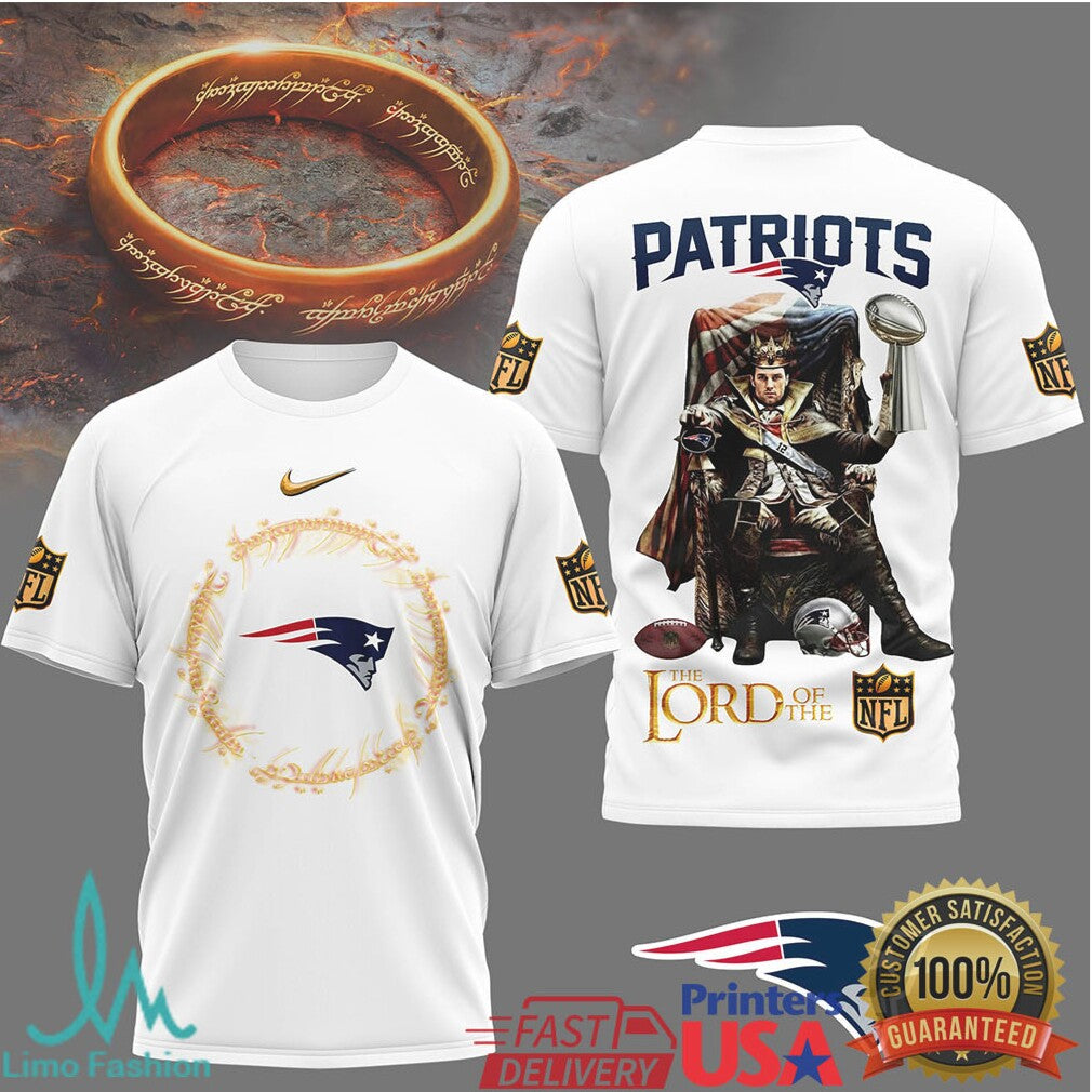New England Patriots Lord Of The Nfl Fantasy T Shirt - Limotees LLC