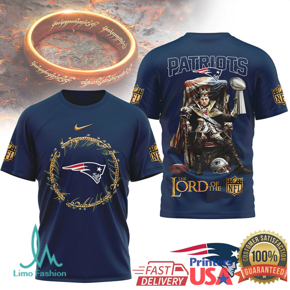 New England Patriots Lord Of The Nfl Fantasy T Shirt - Limotees LLC