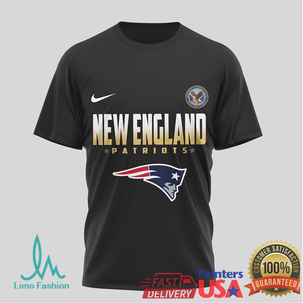 New England Patriots Official NFL Department Of Veterans Affairs 3D Shirt