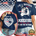 New England Patriots Official NFL I Am A Mother 3D Shirt - Limotees LLC