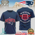 New England Patriots Official NFL Route 66 3D Shirt - Limotees LLC