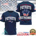 New England Patriots Official NFL Save The Animals Fan 3D Shirt - Limotees LLC