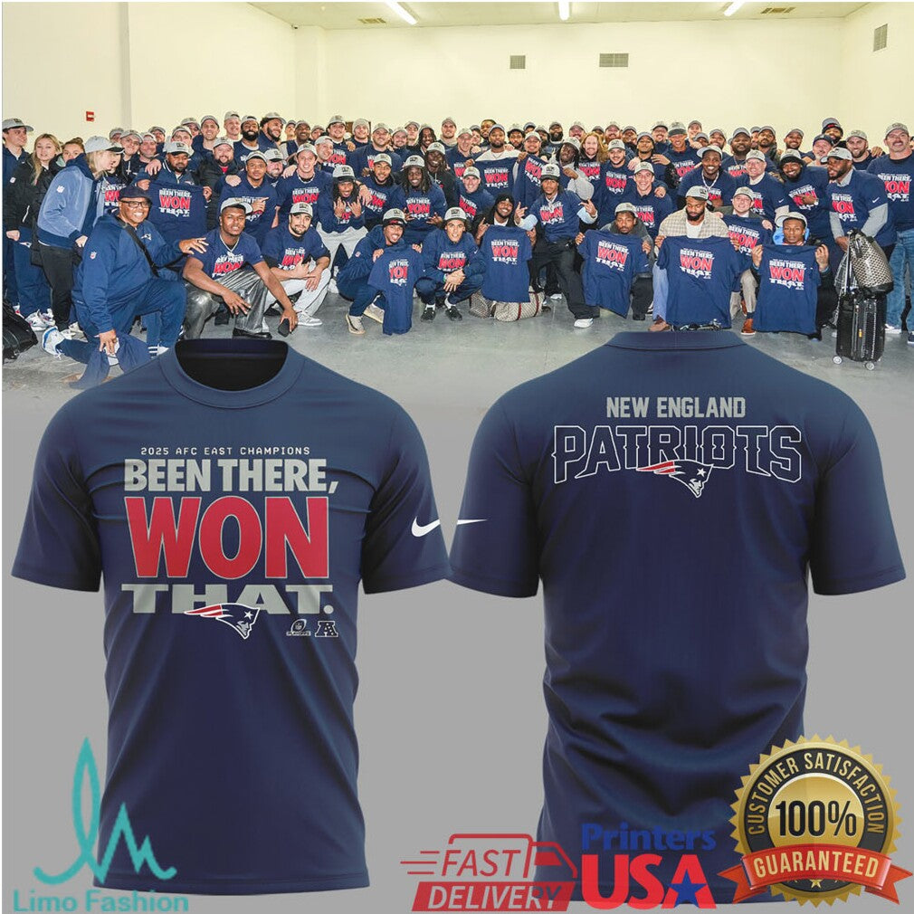 New England Patriots Victory Locker Room Edition Champions Tee - Limotees LLC