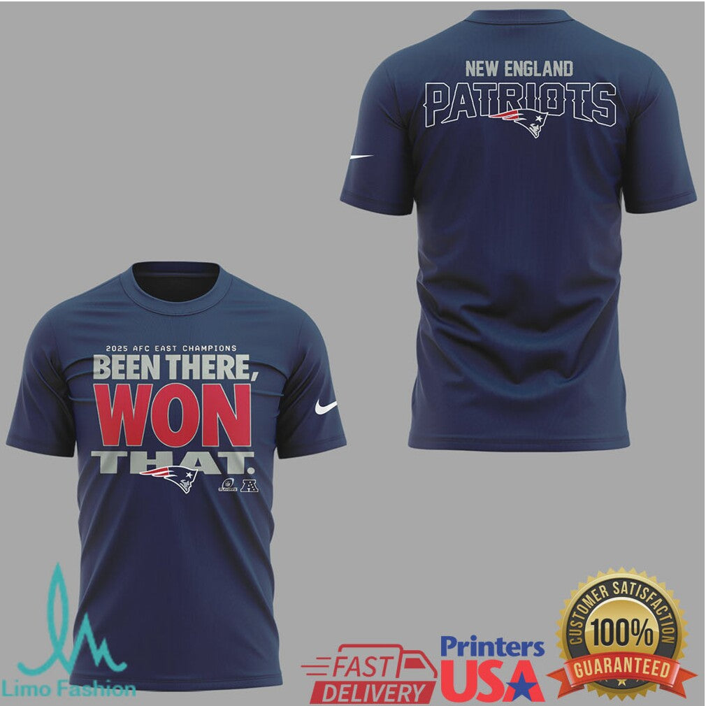 New England Patriots Victory Locker Room Edition Champions Tee - Limotees LLC