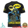 New England Patriots x Batman Mashup I Am Batman Graphic T Shirt - Limotees LLC