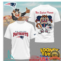 New England Patriots x Looney Tunes Taz Gameday Graphic T Shirt - Limotees LLC